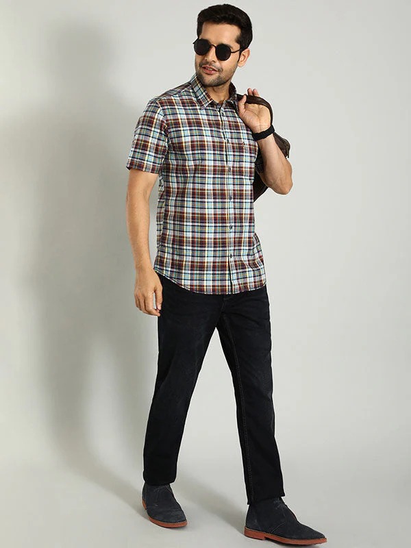 Indian Terrain Men Dark Blue Jeans
